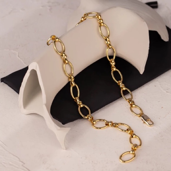 💛18K gold plated choker necklace - Picture 5 of 5